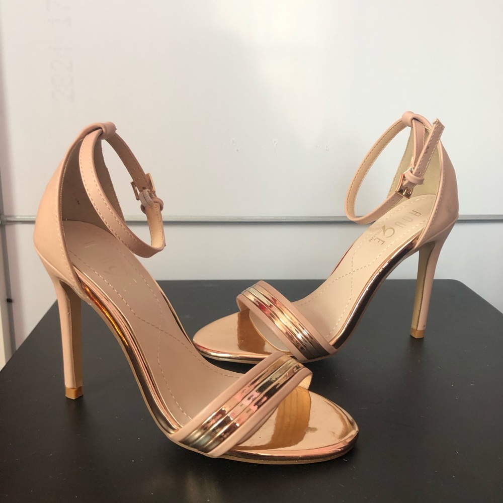 Rogue Helium strappy heels